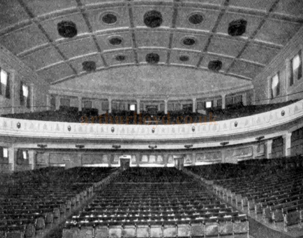 The Auditorium of the New Cross Kinema when it first opened in 1925 - From The Bioscope, 10th of September 1925.