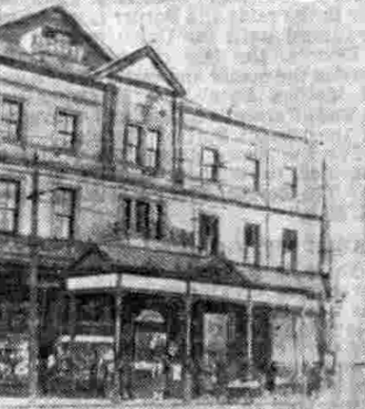 The Palace Theatre, Newcastle with its original facade in 1939 - From the Newcastle Chronicle, 11th of March 1939.