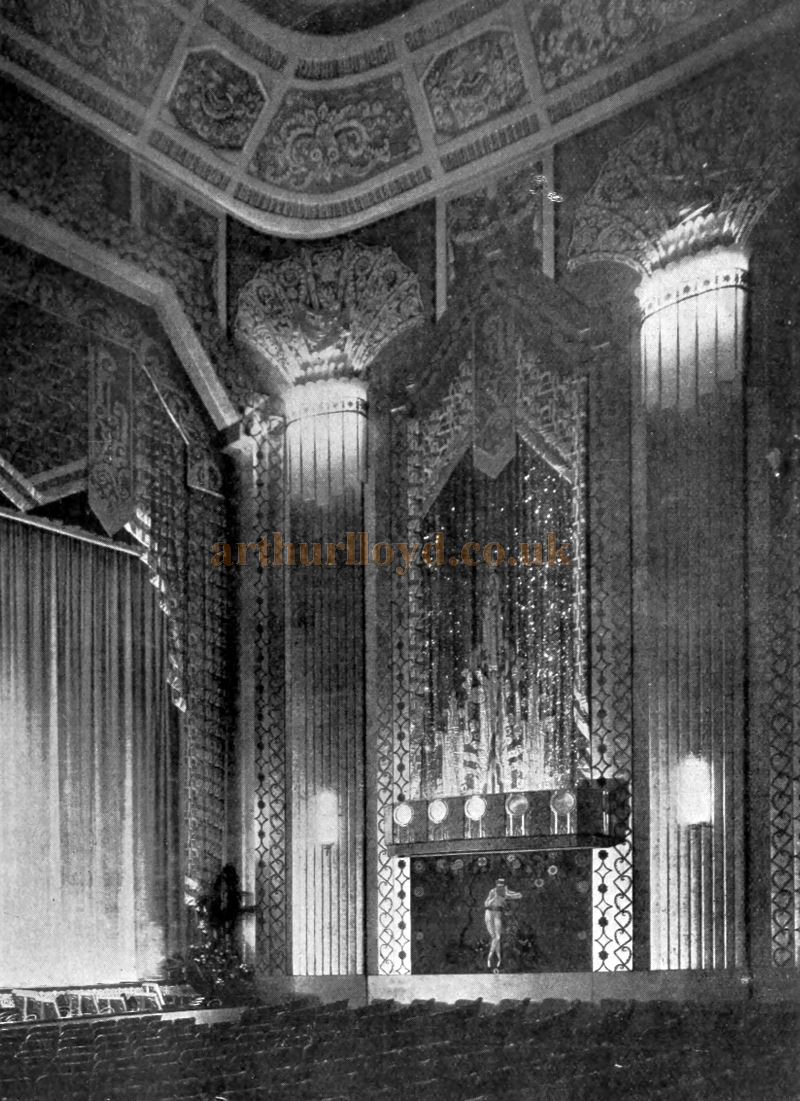 The Auditorium of the Paramount Theatre, Newcastle - From 'The Bioscope' 16th September 1931.