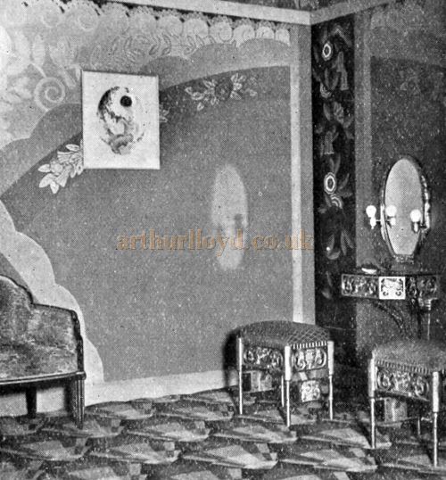 The Ladies' Cosmetic Room at the Paramount Theatre, Newcastle - From 'The Bioscope' 9th September 1931.