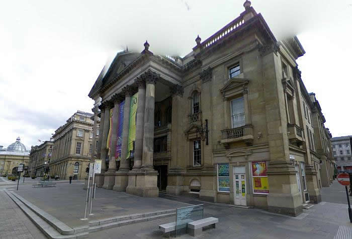 A Google StreetView image of the Theatre Royal, Newcastle in August 2008 - Click to Interact.