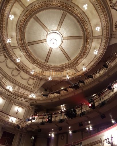 The Auditorium and Ceiling of the Noel Coward Theatre in July 2016
