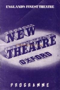 A programme for 'Duel of Angels' at the New Theatre, Oxford in April 1958.