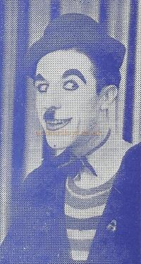 Tommy Dee as Ship's Mate Khan in 'Sinbad the Sailor' at the Royal Opera House, Leicester in 1959 - Courtesy David Garratt. 