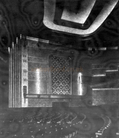 The Auditorium of the Paramount Theatre, Tottenham Court Road when it first opened in 1936 - From The Builder, 28th of February 1936.