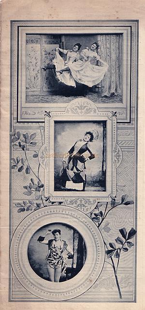 A London Pavilion Programme for February 1st 1892 with Arthur Lloyd on the Bill