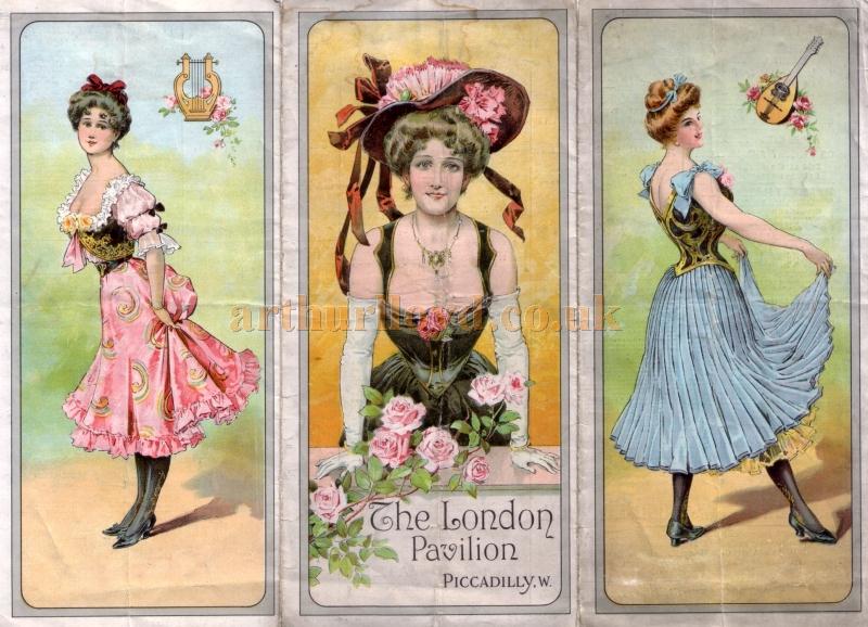 A Programme for the London Pavilion 1908