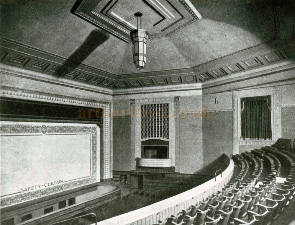 A photograph of the Auditorium of the People's Palace Theatre, Mile End - Courtesy Roger Fox.