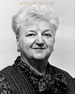 A photograph of Joan Knight - Courtesy the Perth Theatre.
