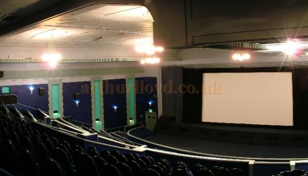 The Perth Playhouse Theatre's Interior before its multi-screen subdivison - Courtesy Graeme Smith.