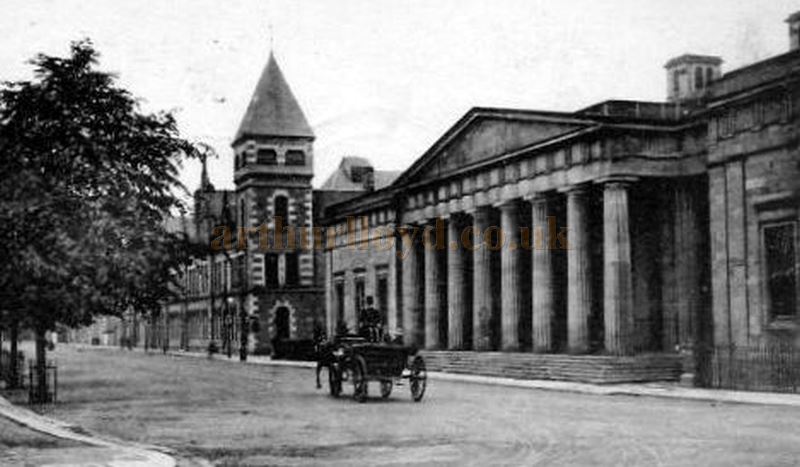 Perth's New Public Hall & Opera House photographed to the left of the County Buildings in Tay Street- Courtesy Graeme Smith.