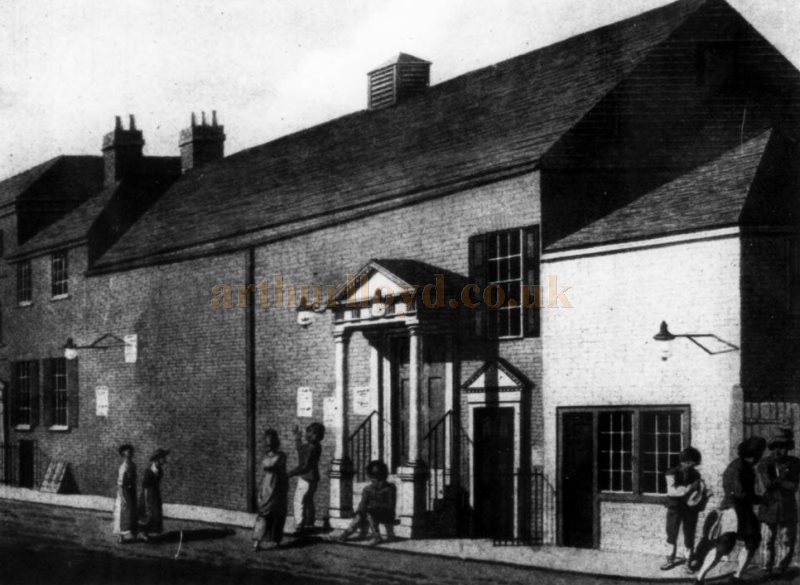 The Theatre Royal, Portsmouth of 1802 - From a Print (First Published in 1803) Reprinted in The Architects' Journal, 25th of September 1929.