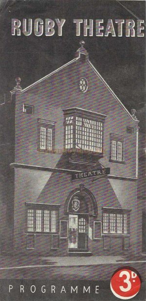 A Programme for the Rugby Theatre Society's Amateur Production of 'Quality Street' by J. M. Barrie at the Rugby Theatre in April 1954 - Courtesy Simon Moss, stagememories.
