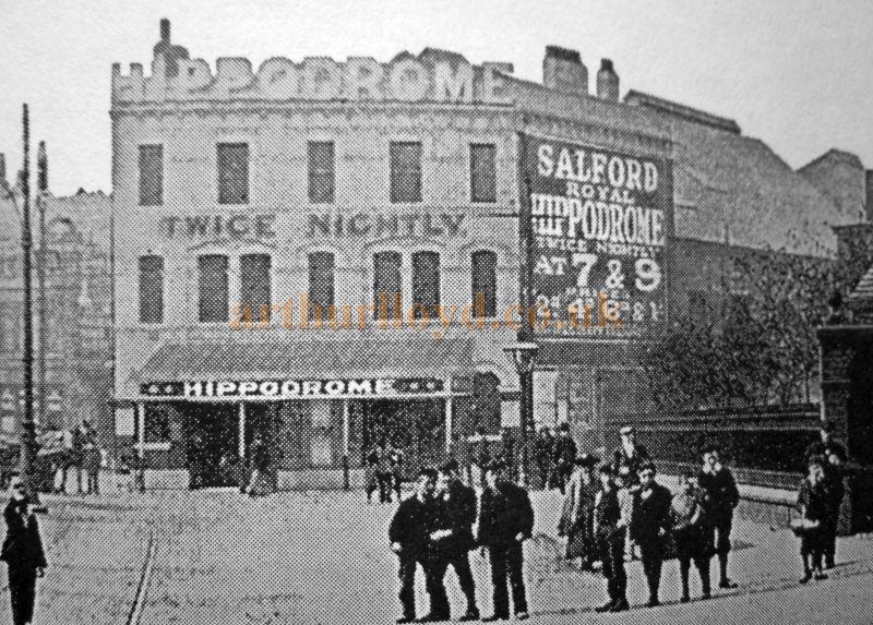 An early photograph of the Salford Royal Hippodrome - Courtesy Roy Cross