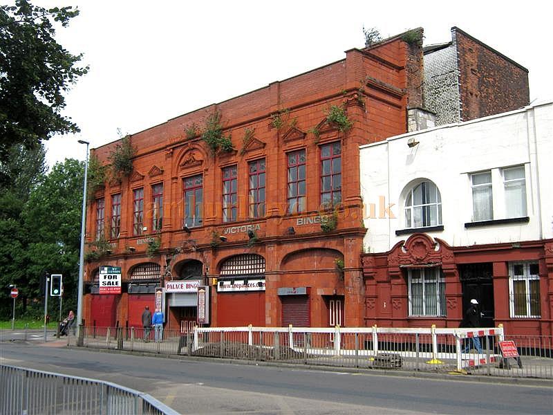 The exterior of the Victoria Theatre, Salford in July 2012 - Courtesy K.R.