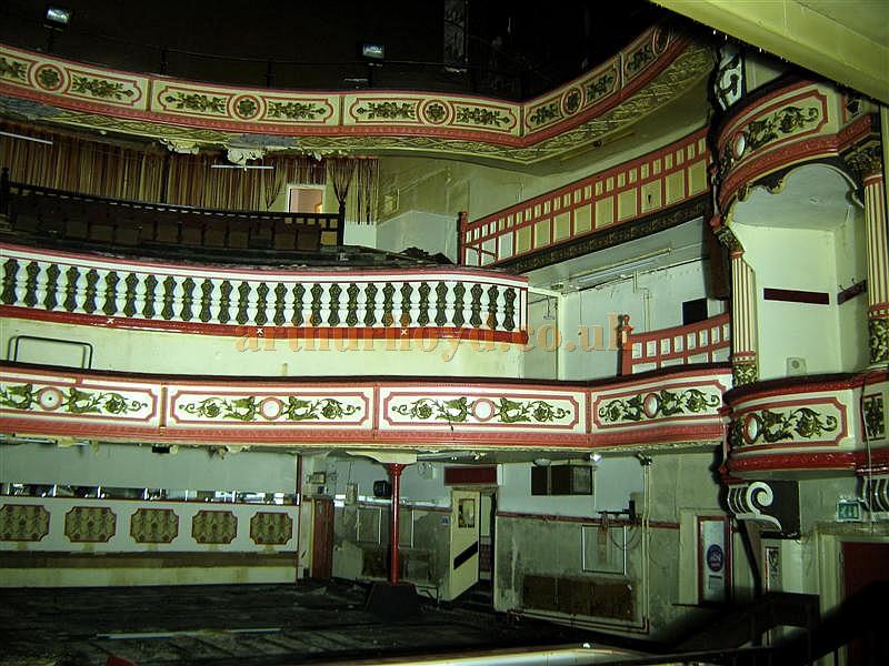 The auditorium of the Victoria Theatre, Salford in July 2012 - Courtesy K.R.