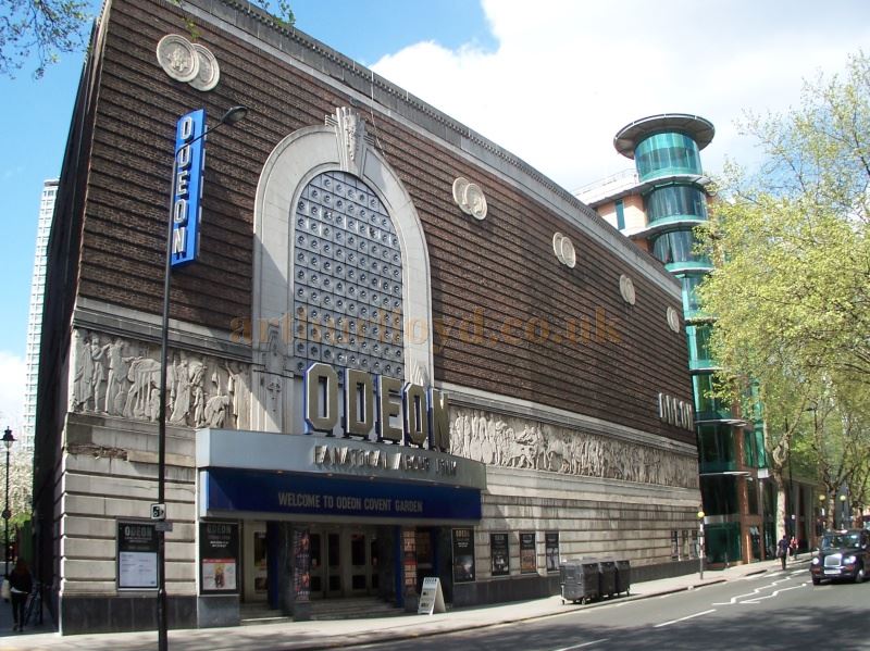The Former Saville Theatre whilst in use as a 4 Screen Odeon Cinema in April 2014 - Photo M. L.