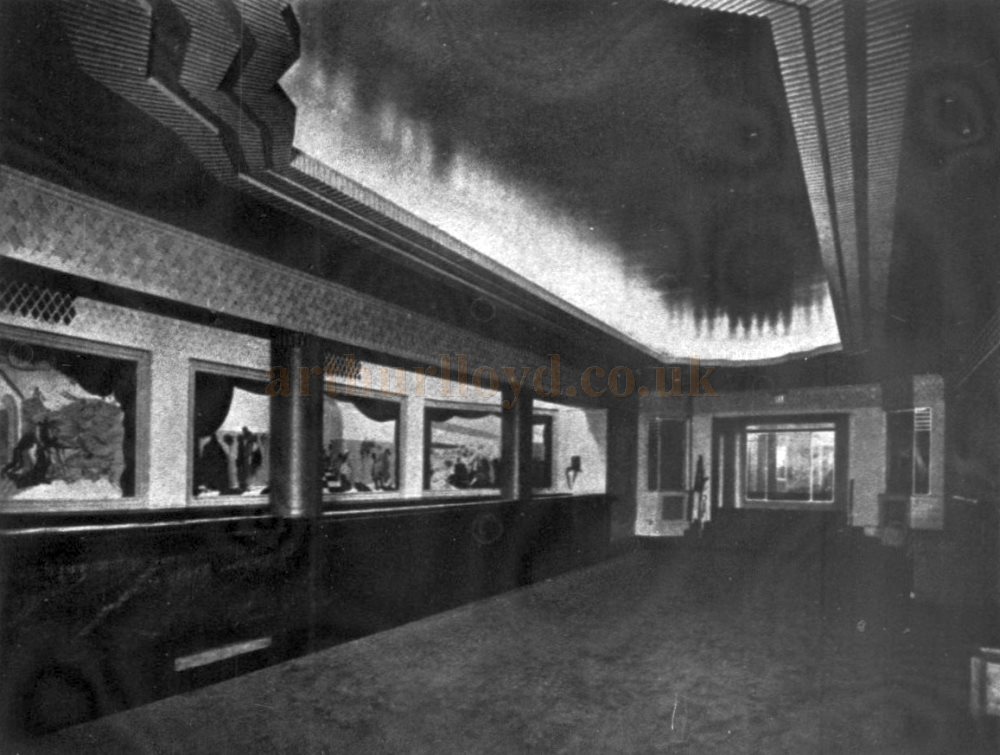 The Stalls Bar at the Saville Theatre in 1931 - From The Builder 4th of September 1931.