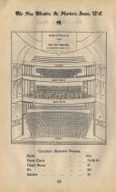 Pre 1905 seating plan for the New Theatre - Click to Enlarge.