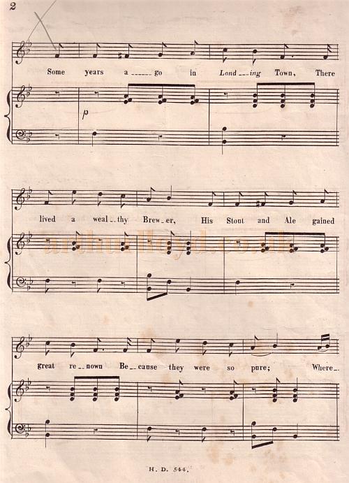 Arthur Lloyd's 'The Brewer's Daughter'