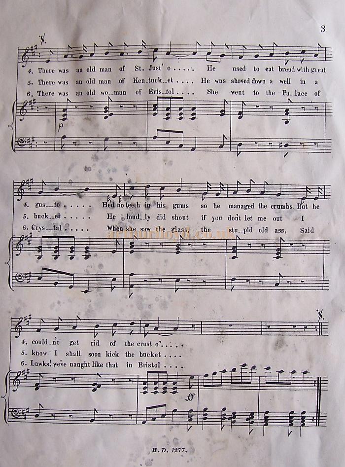 Arthur Lloyd's ''Nursery Rhymes'