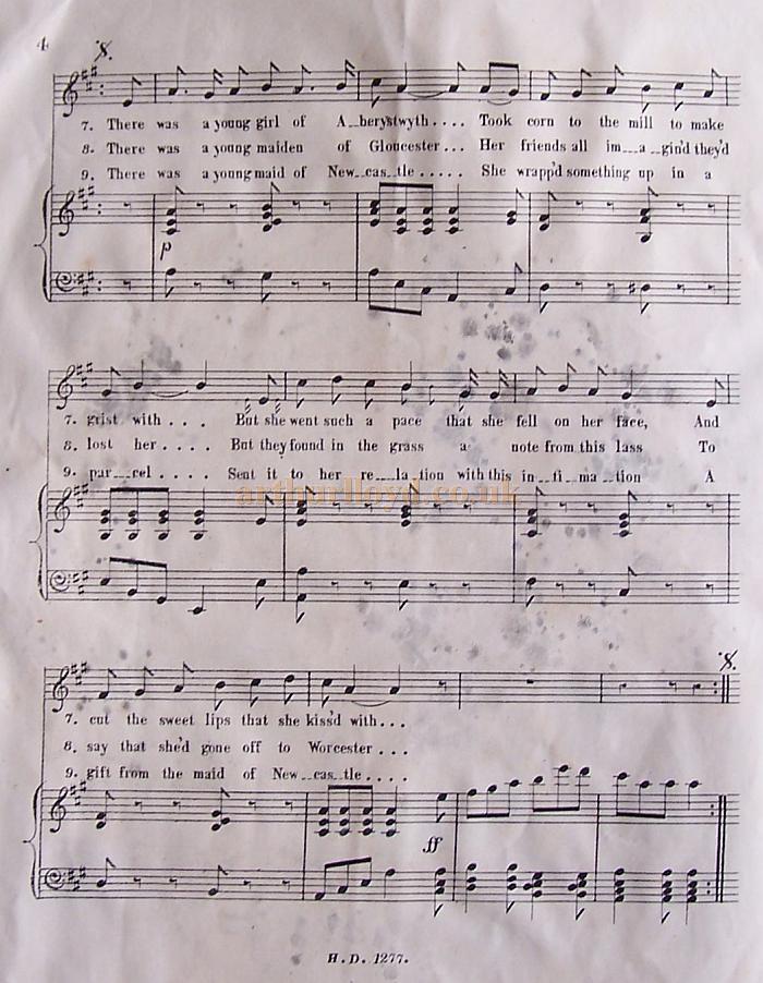 Arthur Lloyd's ''Nursery Rhymes'