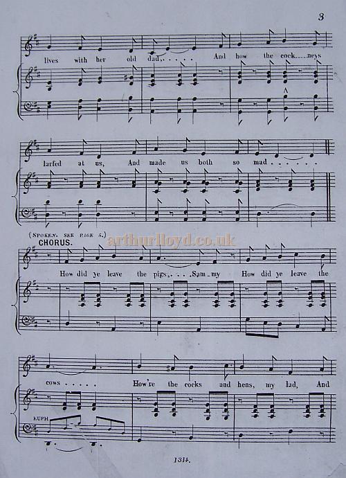 Arthur Lloyd's 'How Did You Leave The Pigs?'