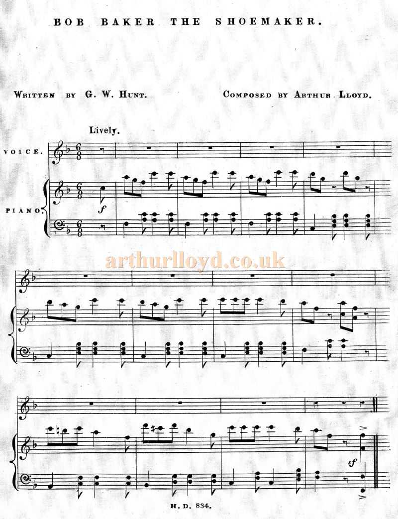 Arthur Lloyd's 'Bob Baker' - Courtesy Colin McIntyre