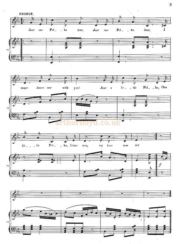 Athur Lloyd's 'Just One Little Polka'
