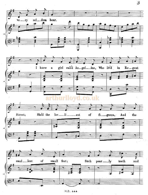 Athur Lloyd's 'It's A Sort Of Thing We Read About' "But Very Seldom See"