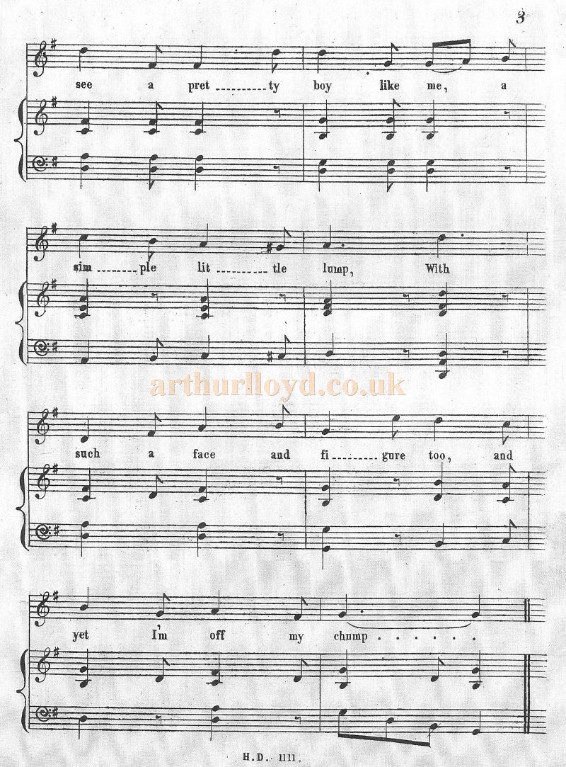 Arthur Lloyd's 'Silly Billy' - Courtesy Colin McIntyre