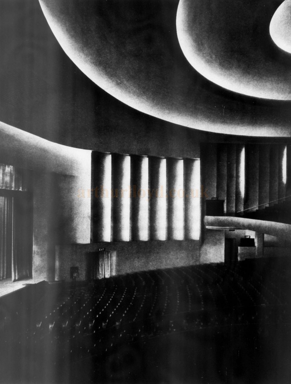 The Auditorium of the Astoria Theatre, Southend when it first opened in 1935 - From The Architects' Journal, 7th of November 1935.
