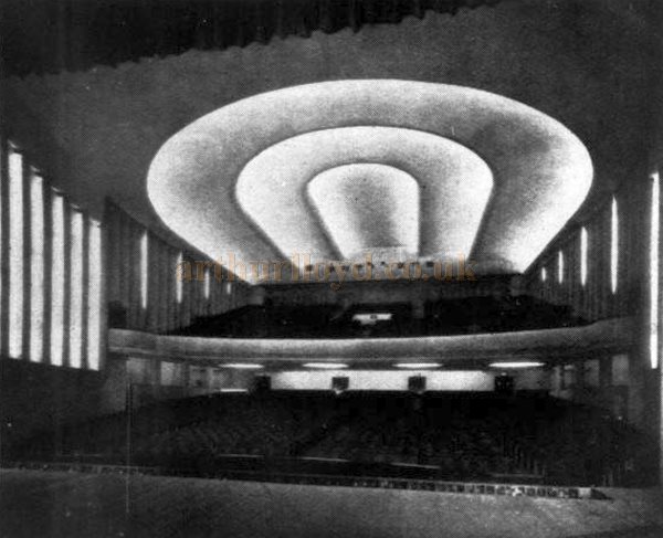 The Auditorium of the Southend Astoria - From 'Light and Lighting' of August 1936.