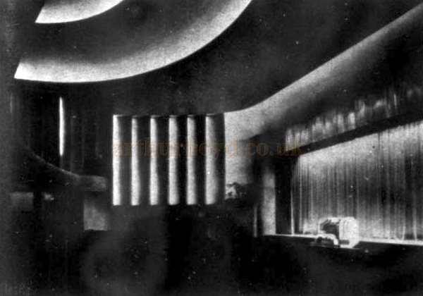 The Auditorium and Organ Console of the Southend Astoria - From The Electrical Review, 2nd of August 1935.