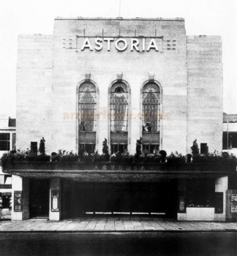 The Astoria Theatre, Southend when it first opened in 1935 - From The Architects' Journal, 7th of November 1935.
