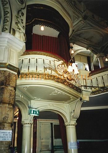 An Auditorium Box at the Kings Theatre, Southsea in 2000 - Courtesy David Garratt. 