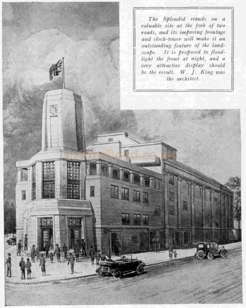 The Splendid Theatre, Downham - From The Bioscope, 9th of June 1930.