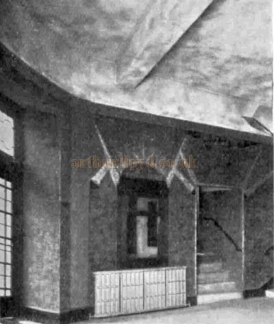 The Foyer of the Splendid Theatre, Downham when it first opened in 1930 - From The Bioscope, 20th of August 1930.