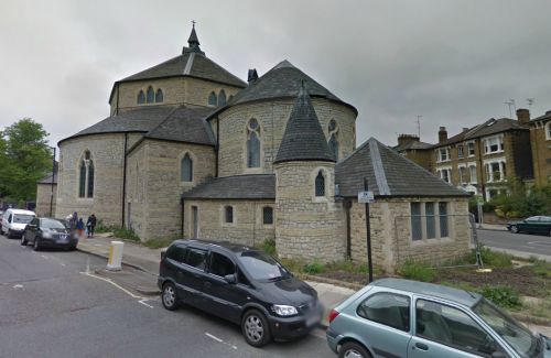 A Google StreetView Image of the former St. George's Theatre, Tufnell Park - Click to Interact.