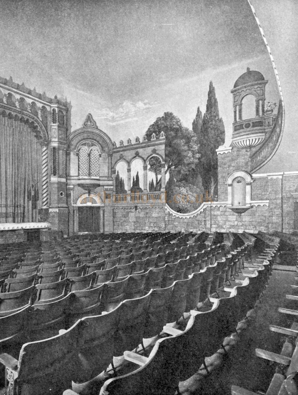 The Auditorium of the Majestic Theatre, Staines when it first opened in 1929 - From The Bioscope, 18th of December 1929.