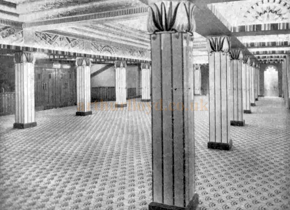 The Tea Lounge at the Streatham Astoria - From the Bioscope, 2nd July 1930.