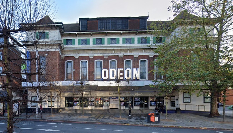 A Google StreetView Image showing the Odeon, Streatham in November 2020, formerly the Astoria Theatre - Click to Interact.
