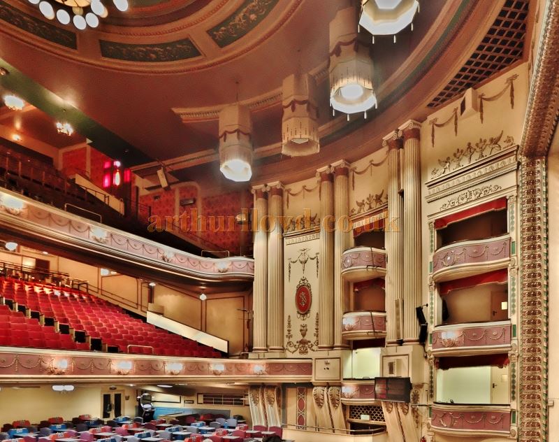 The Auditorium of the Streatham Hill Theatre in March 2017 - Courtesy Tim Hatcher and Roger Fox.