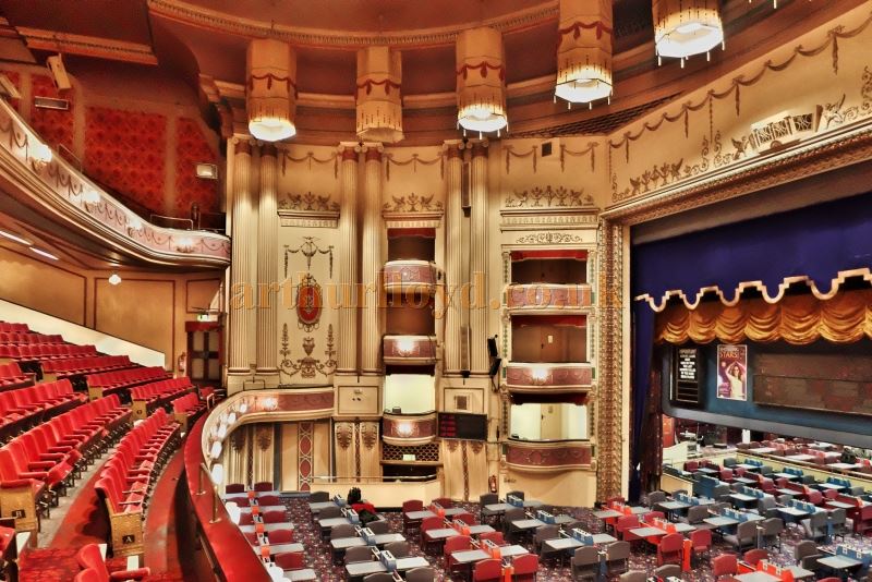 The Auditorium of the Streatham Hill Theatre in March 2017 - Courtesy Tim Hatcher and Roger Fox.