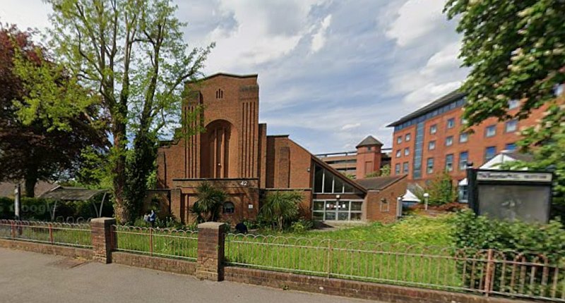 A Google StreetView Image showing the former Seacombe Theatre, Sutton in May 2025 - Click to Interact.