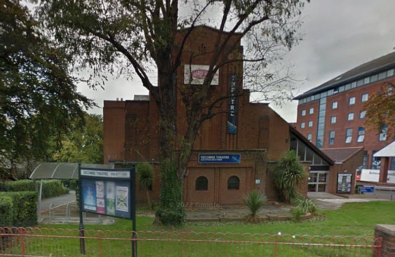 A Google StreetView Image showing the Seacombe Theatre, Sutton in October 2014 - Click to Interact.
