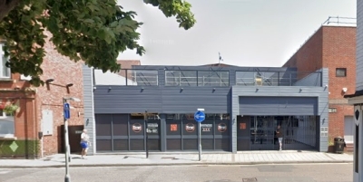 A Google StreetView Image of the former Palace Cinema, Lower Gungate, in July 2022 - Click to Interact.