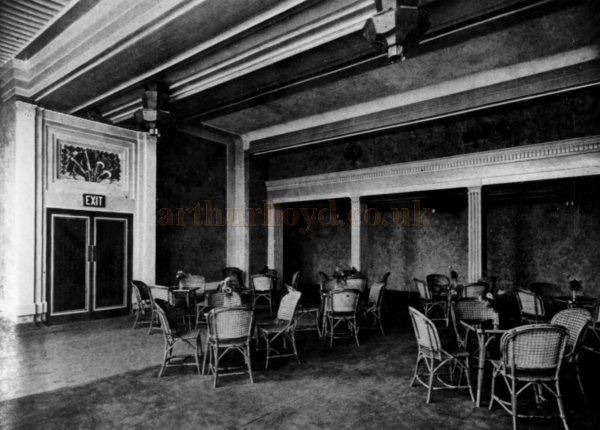 The Tea Lounge at the Twickenham Cinema - From The Builder, 23rd of November 1928.