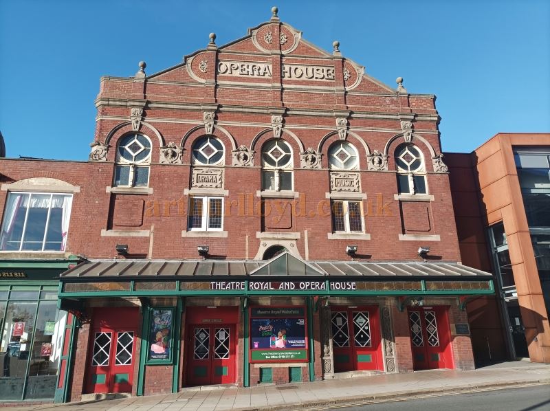 The Theatre Royal and Opera House, Wakefield in October 2021 - Courtesy Philip Paine.