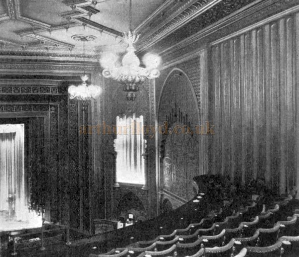 The Auditorium of the Granada Theatre, Walthamstow when it first opened in 1930 - From The Bioscope, 17th of September 1930.